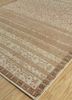 erbe beige and brown wool hand knotted Rug - FoldShot erbe beige and brown wool hand knotted Rug - FoldShot