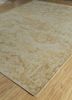 erbe beige and brown wool hand knotted Rug - FoldShot erbe beige and brown wool hand knotted Rug - FoldShot