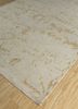 erbe ivory wool hand knotted Rug - FoldShot erbe ivory wool hand knotted Rug - FoldShot