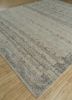erbe blue wool hand knotted Rug - FoldShot