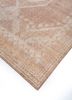 erbe beige and brown wool hand knotted Rug - FoldShot erbe beige and brown wool hand knotted Rug - FoldShot