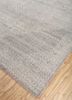 erbe grey and black wool hand knotted Rug - FoldShot
