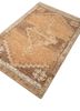 thyme red and orange wool hand knotted Rug - FoldShot