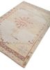 thyme beige and brown wool hand knotted Rug - FoldShot
