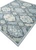erbe blue wool hand knotted Rug - FoldShot erbe blue wool hand knotted Rug - FoldShot