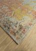 erbe red and orange wool hand knotted Rug - FoldShot erbe red and orange wool hand knotted Rug - FoldShot