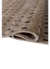 saga beige and brown acrylic hand loom Rug - FoldShot saga beige and brown acrylic hand loom Rug - FoldShot