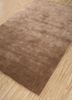 saga beige and brown jute and hemp hand loom Rug - FoldShot