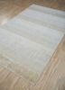 saga beige and brown jute and hemp flat weaves Rug - FoldShot
