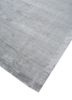 basis grey and black wool and viscose hand loom Rug - FoldShot basis grey and black wool and viscose hand loom Rug - FoldShot