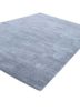 basis blue polyester hand loom Rug - FoldShot basis blue polyester hand loom Rug - FoldShot