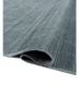 basis blue polyester hand loom Rug - FoldShot basis blue polyester hand loom Rug - FoldShot