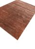 basis red and orange viscose hand loom Rug - FoldShot