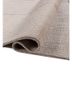 saga ivory wool and bamboo silk hand loom Rug - FoldShot