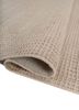 saga ivory wool hand loom Rug - FoldShot