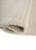 saga ivory wool hand loom Rug - FoldShot
