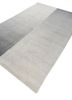 jean grey and black wool hand loom Rug - FoldShot jean grey and black wool hand loom Rug - FoldShot