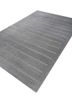 basis grey and black wool hand loom Rug - FoldShot basis grey and black wool hand loom Rug - FoldShot