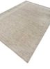 saga beige and brown wool hand loom Rug - FoldShot