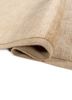 basis beige and brown wool hand loom Rug - FoldShot basis beige and brown wool hand loom Rug - FoldShot
