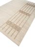 saga ivory wool hand loom Rug - FoldShot