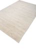 saga ivory wool hand loom Rug - FoldShot