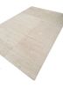 saga ivory wool hand loom Rug - FoldShot