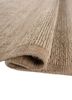 basis beige and brown wool hand loom Rug - FoldShot