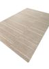 saga gold wool hand loom Rug - FoldShot