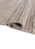 saga beige and brown wool hand loom Rug - FoldShot