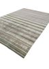 basis green wool and viscose hand loom Rug - FoldShot