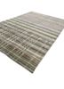 basis green wool and viscose hand loom Rug - FoldShot