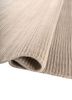 basis beige and brown wool and viscose hand loom Rug - FoldShot
