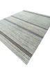 saga blue wool and viscose hand loom Rug - FoldShot saga blue wool and viscose hand loom Rug - FoldShot