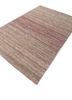 saga beige and brown wool and viscose hand loom Rug - FoldShot