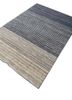 saga blue wool and viscose hand loom Rug - FoldShot saga blue wool and viscose hand loom Rug - FoldShot