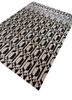 aakar by kavi grey and black wool and silk hand knotted Rug - FoldShot aakar by kavi grey and black wool and silk hand knotted Rug - FoldShot