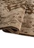 thyme beige and brown wool hand knotted Rug - FoldShot thyme beige and brown wool hand knotted Rug - FoldShot