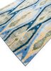 savana blue wool hand knotted Rug - FoldShot savana blue wool hand knotted Rug - FoldShot