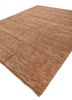 zuri red and orange wool hand knotted Rug - FoldShot