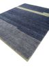 blythe blue wool hand knotted Rug - FoldShot blythe blue wool hand knotted Rug - FoldShot