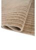 blythe beige and brown wool hand knotted Rug - FoldShot