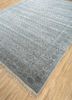 viscaya blue wool hand knotted Rug - FoldShot