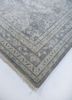 thyme grey and black wool hand knotted Rug - FoldShot thyme grey and black wool hand knotted Rug - FoldShot