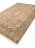 savana beige and brown wool hand knotted Rug - FoldShot savana beige and brown wool hand knotted Rug - FoldShot