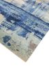 uvenuti blue wool hand knotted Rug - FoldShot