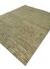 thyme green wool hand knotted Rug - FoldShot