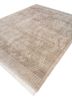 savana beige and brown wool hand knotted Rug - FoldShot savana beige and brown wool hand knotted Rug - FoldShot