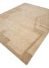 aprezo beige and brown wool hand knotted Rug - FoldShot aprezo beige and brown wool hand knotted Rug - FoldShot