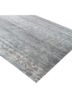 savana blue wool hand knotted Rug - FoldShot